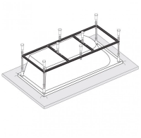 Каркас к прямоугольным ваннам VAGNERPLAST 170x70 VPK17070 VAGNERPLAST