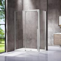 Душевой уголок Lugano VSR-1L9012CL, 1200*900, хром, стекло прозрачное, , шт Vincea