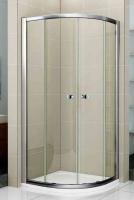 Душевой уголок полукруглый PRATICO-R-2-90-C-Cr  900x900x1850 Cezares