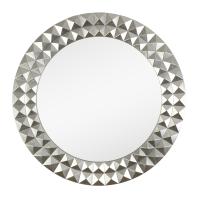 Зеркало круглое D80 x P3,5 cm, серебро
