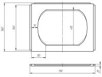 Панель боковая "75"