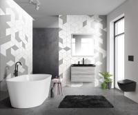 База под раковину из литьевого мрамора подвесная с двумя выкатными ящиками ALBANO-800-2C-SO-RVB BelBagno